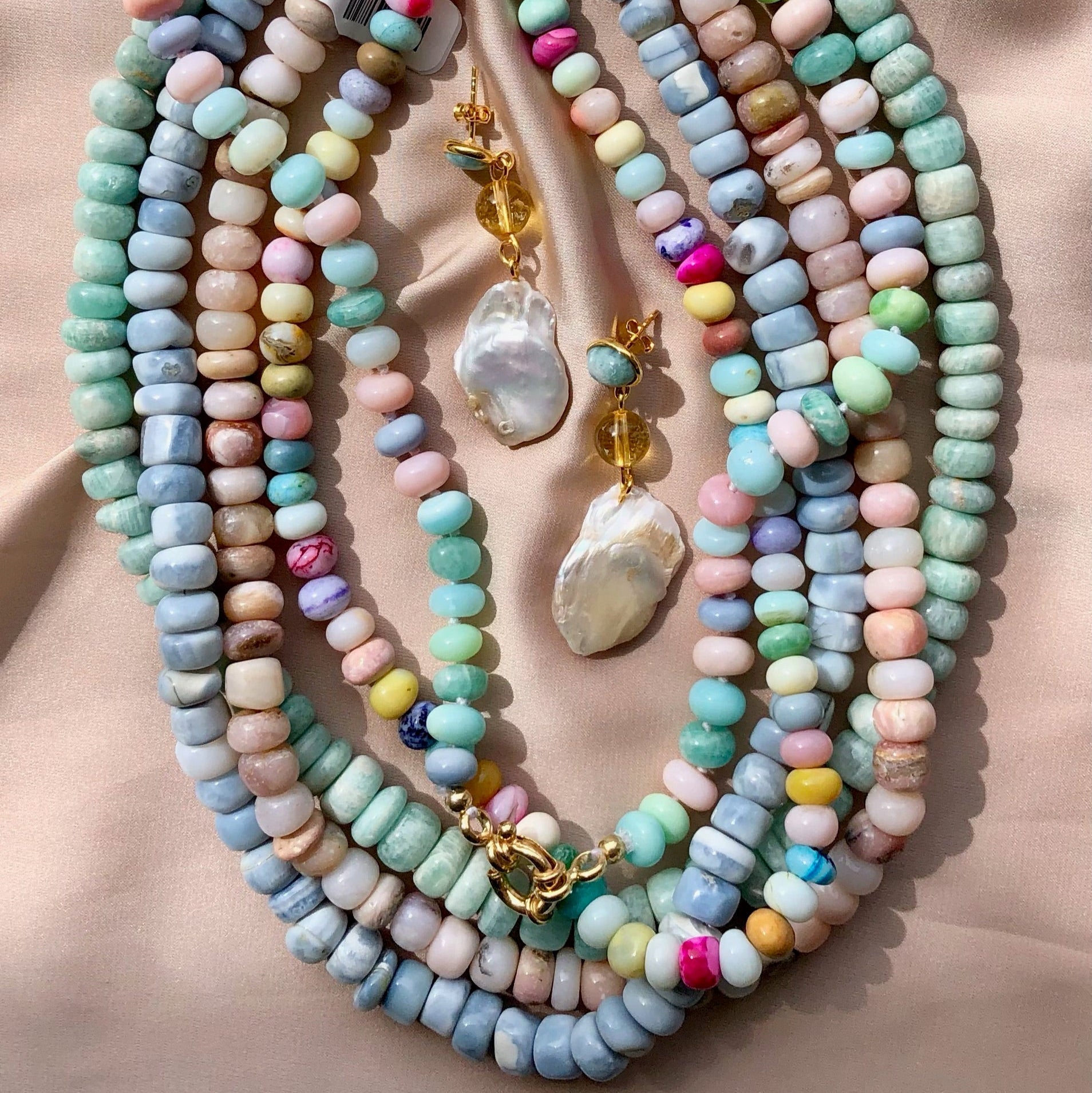 Amazonite Collar Necklace - elliparr