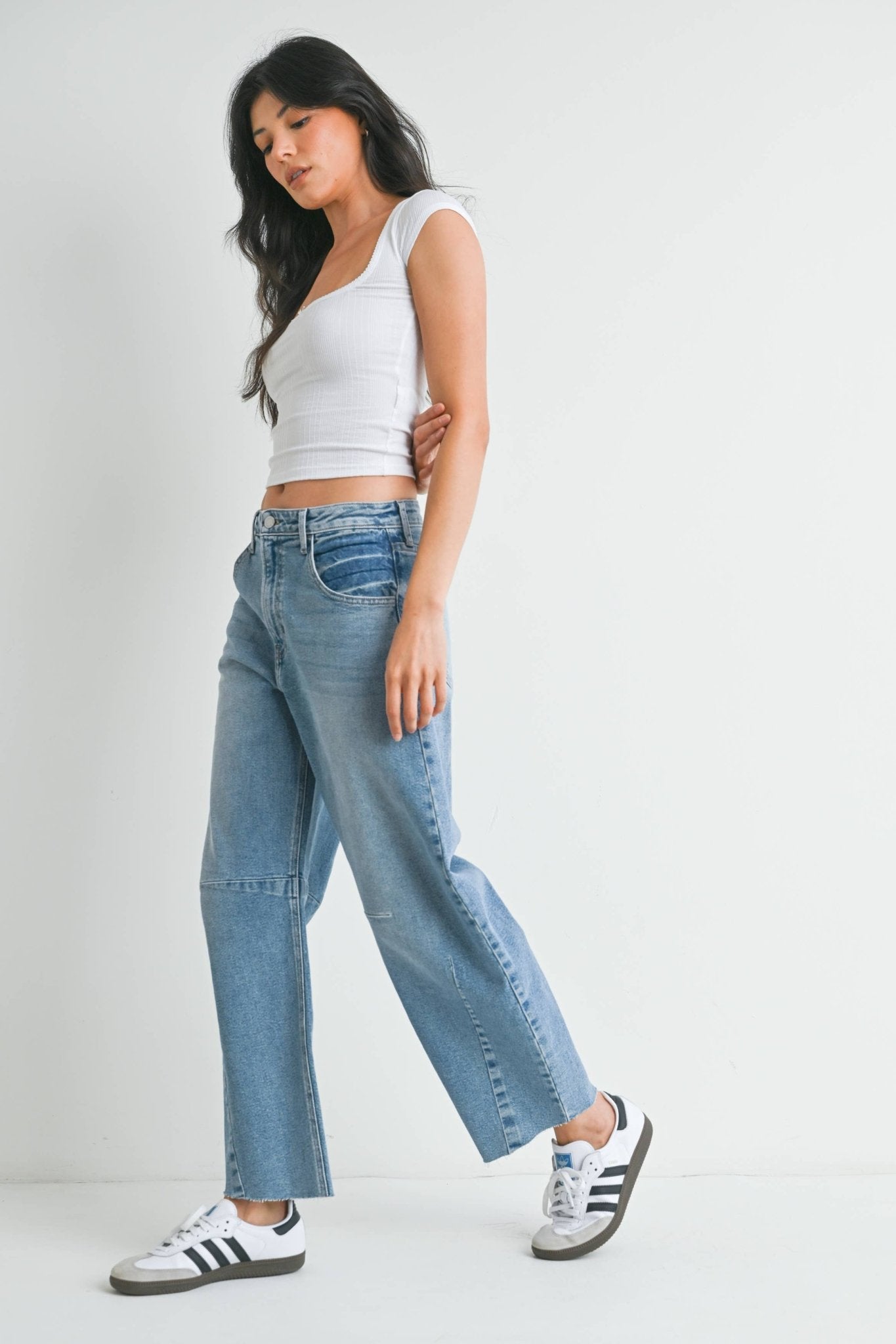 Barrel Jean w/ Seams - elliparr