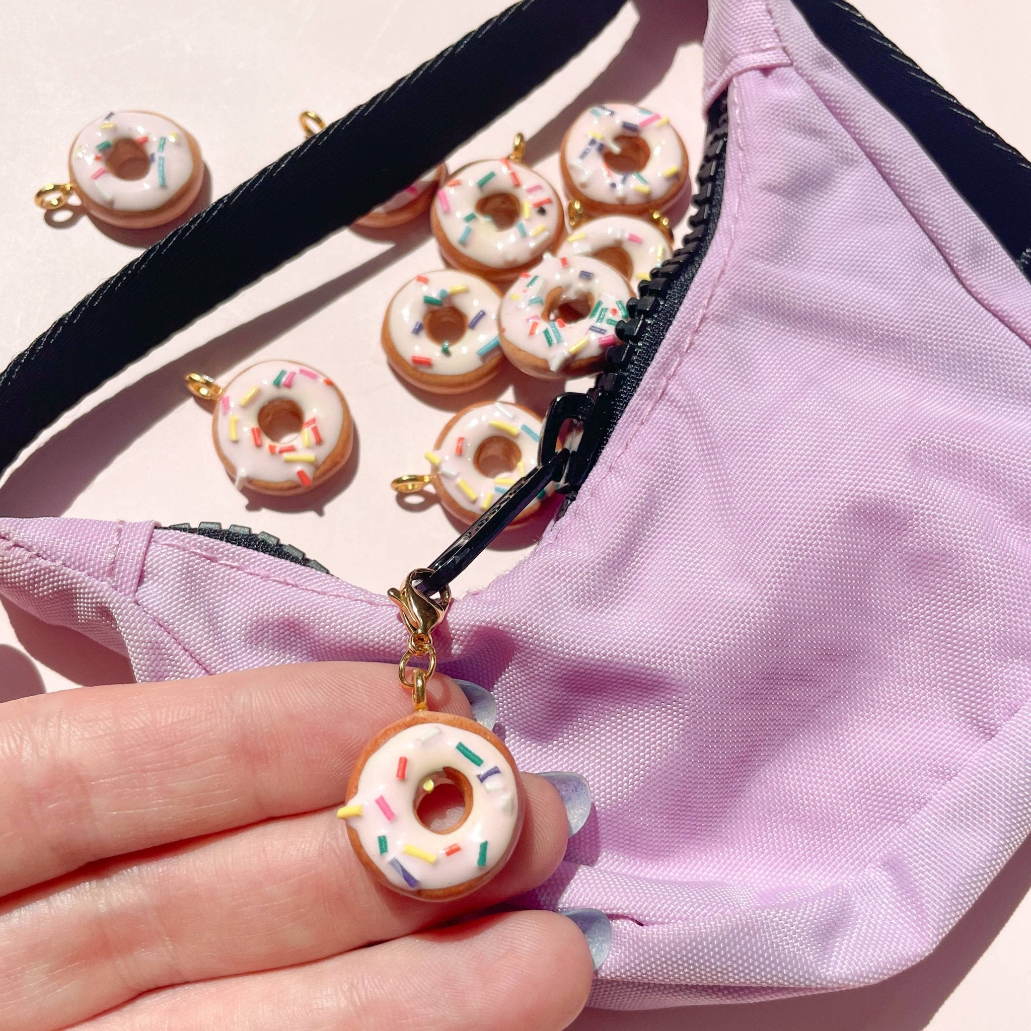 Donut Bag Charm - elliparr