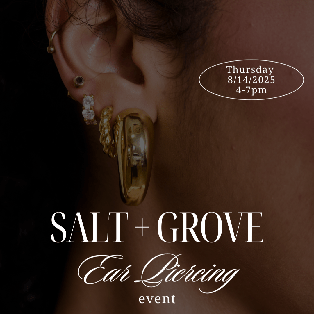 Elli Parr x Salt + Grove | Ear Piercing Event in Stowe, VT - elliparr