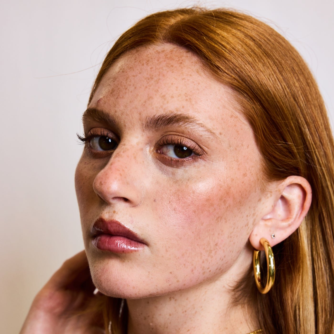 Lg Hoop 18K Gold over Brass - elliparr