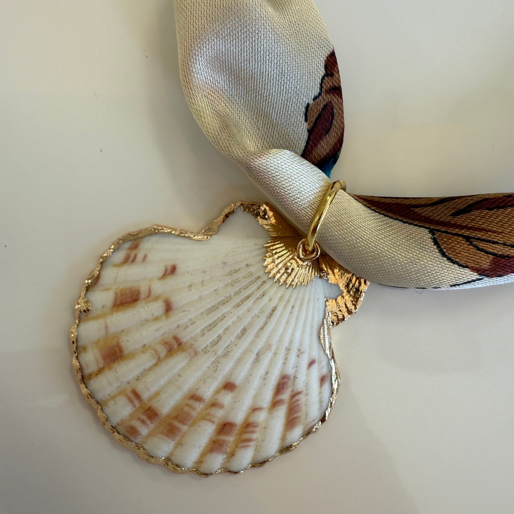 Marea Silk Scarf Necklace - elliparr