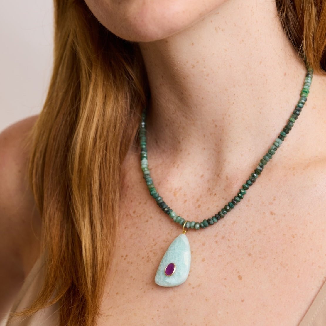 Marina Emerald Necklace - elliparr