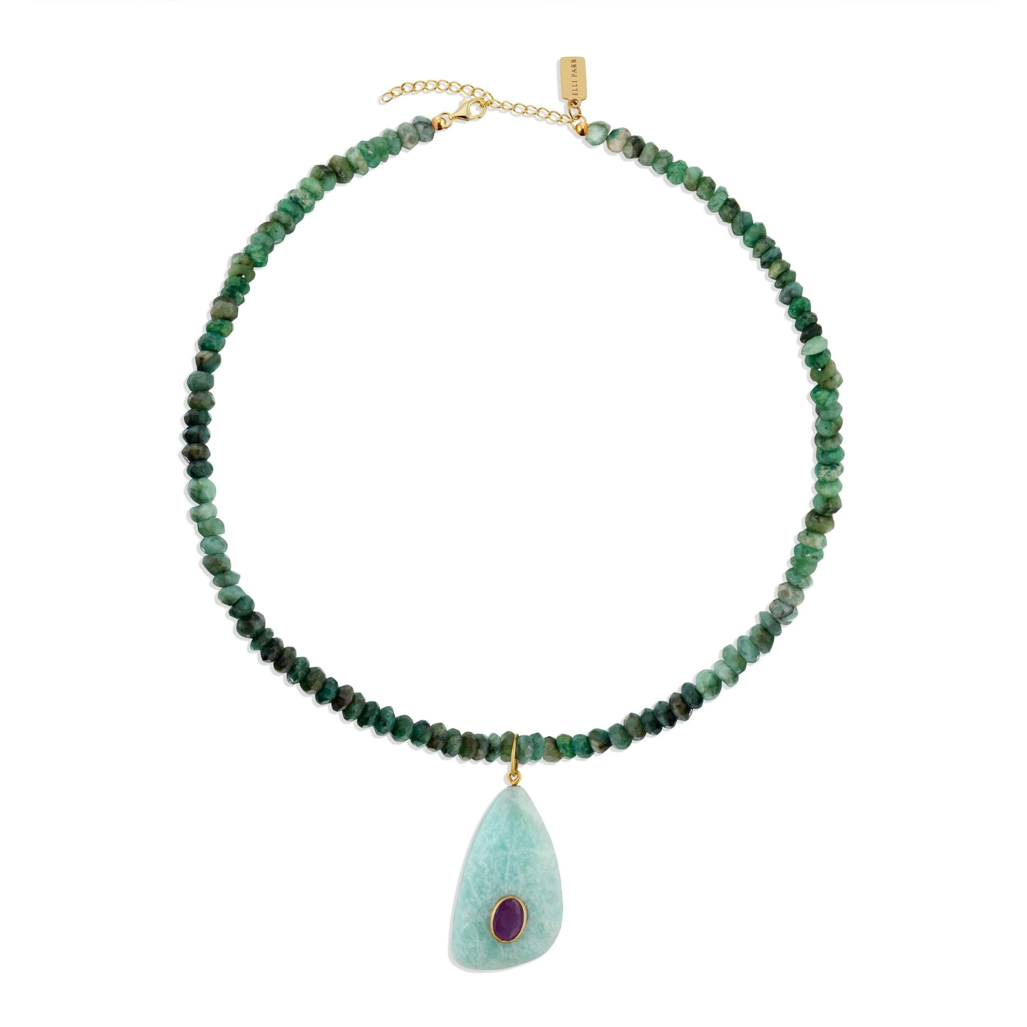 Marina Emerald Necklace - elliparr