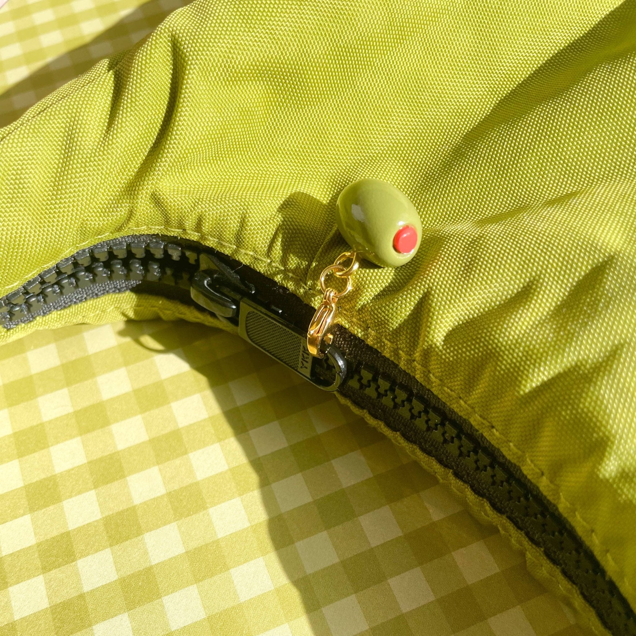 Olive Bag Charm - elliparr