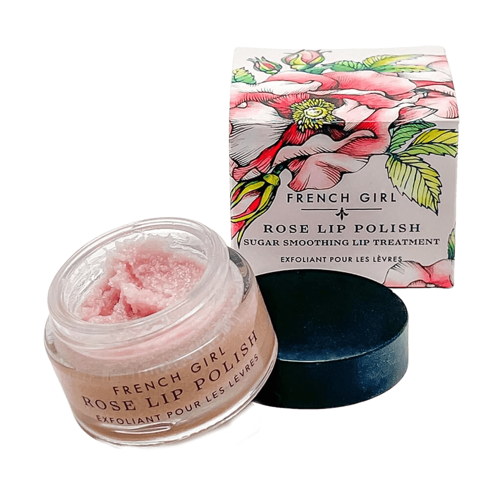 Organic Hydrating Rose Lip Polish & Scrub - 1 oz - elliparr