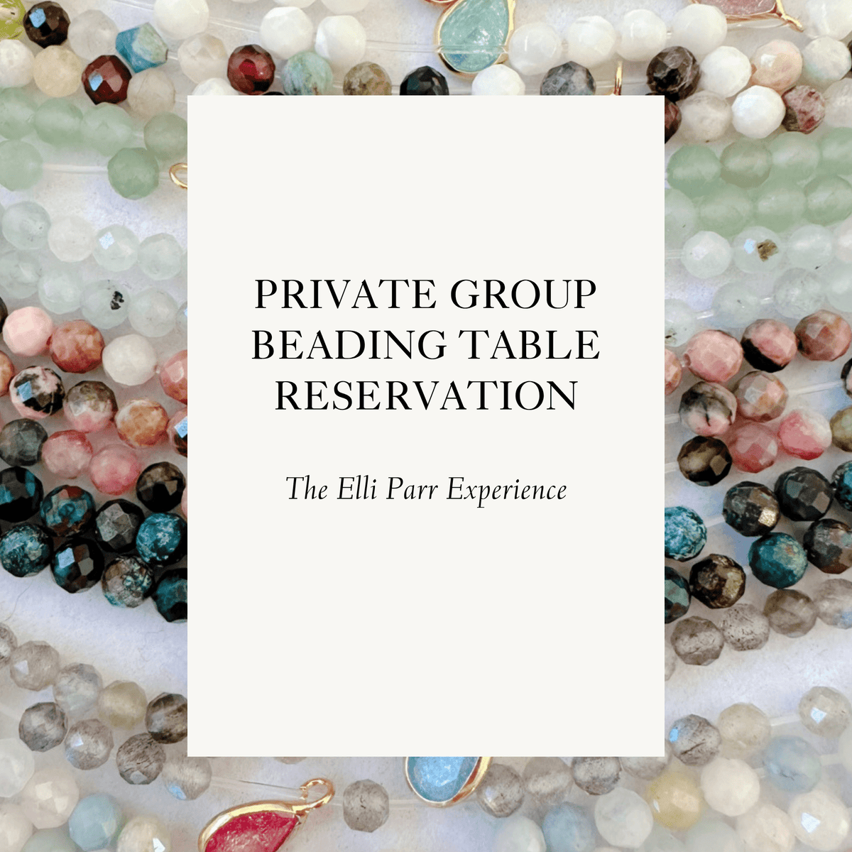 Private Bracelet Bar Reservation | Vermont Flagship - elliparr
