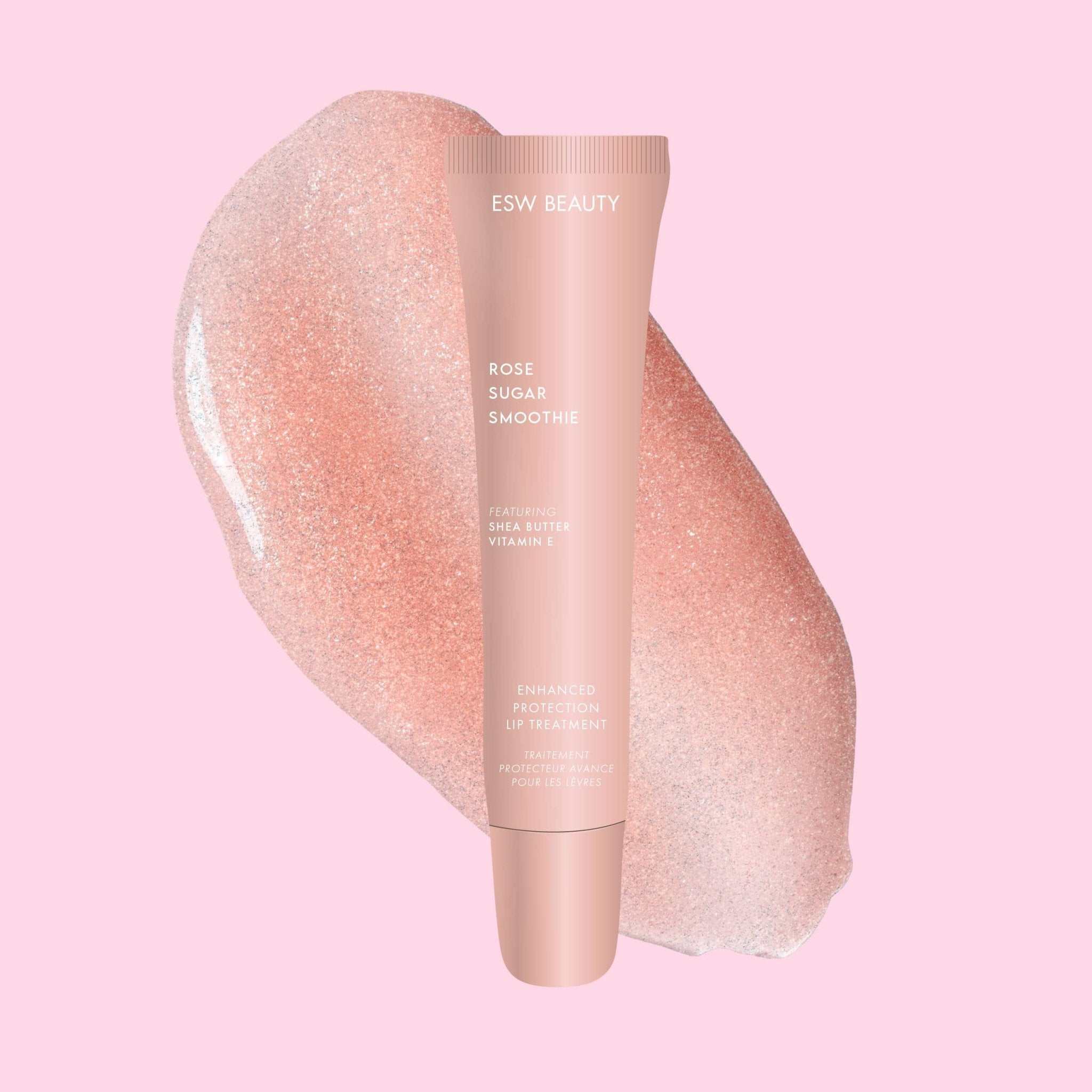 Rose Sugar Enhanced Protection Smoothie Lip Treatment - elliparr