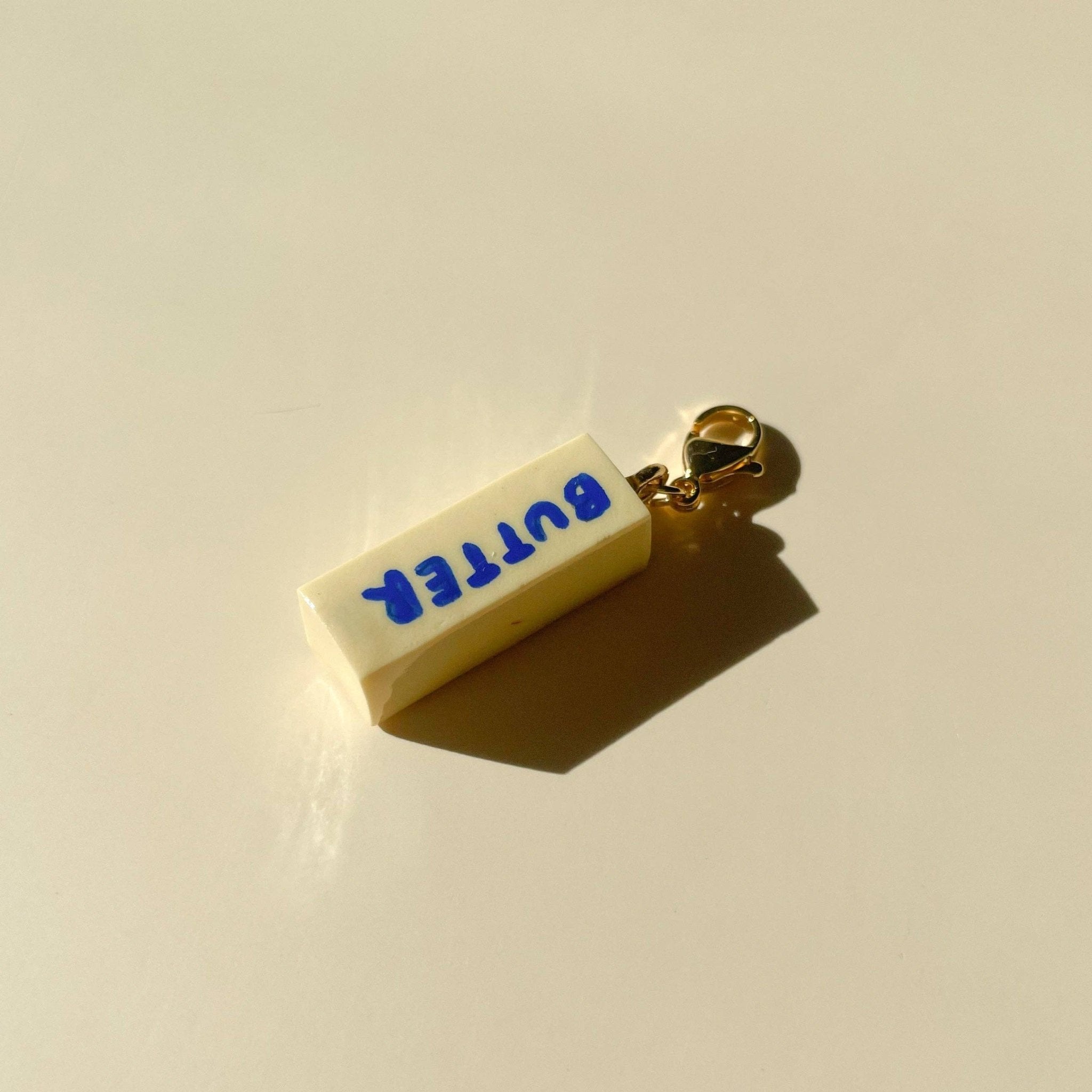Salted Butter Bag Charm - elliparr