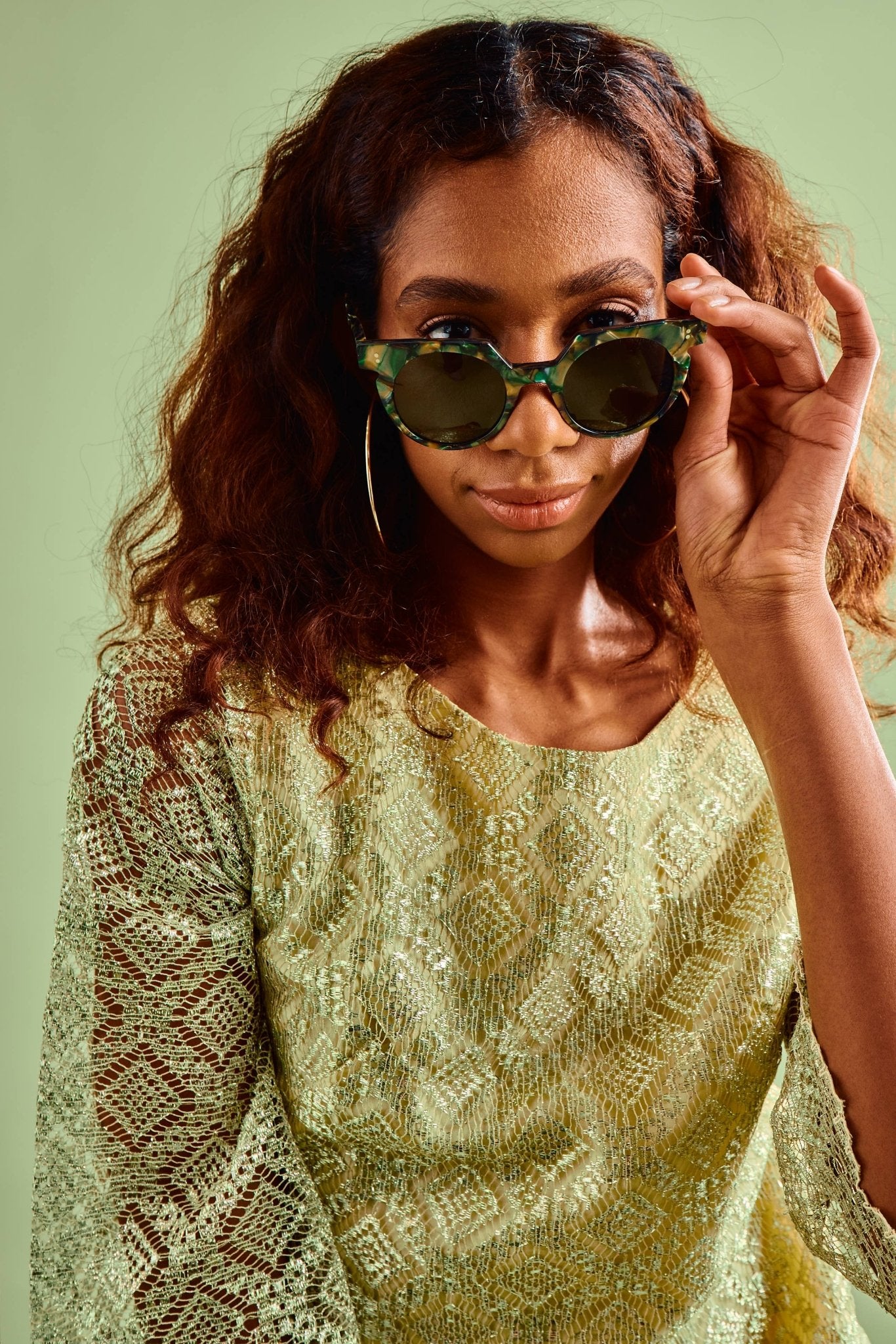 SARDINE - Aster - Abalone Rizz Sunglasses - elliparr