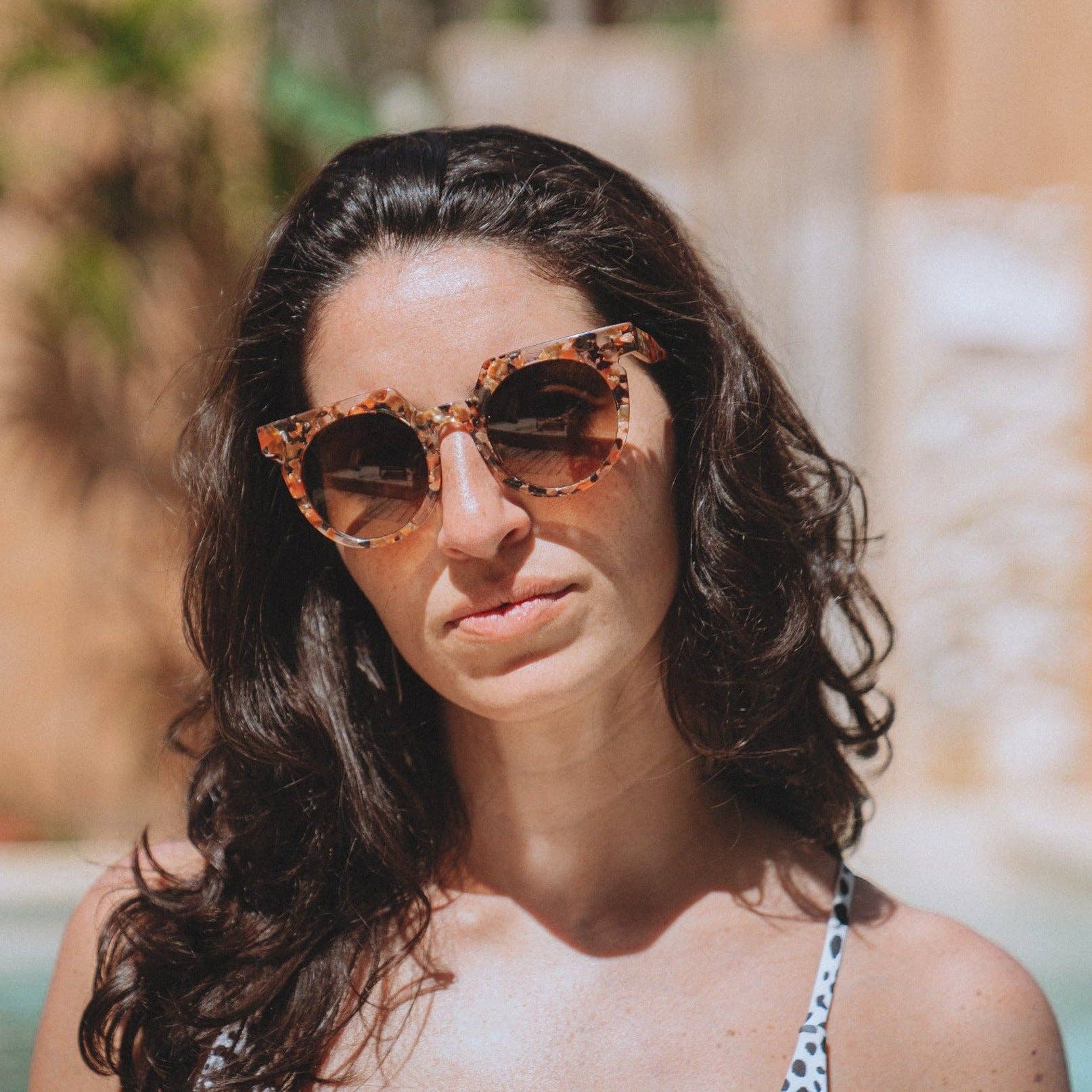 SARDINE - Aster - Terra Fawna Tortoise Shell Sunglasses - elliparr