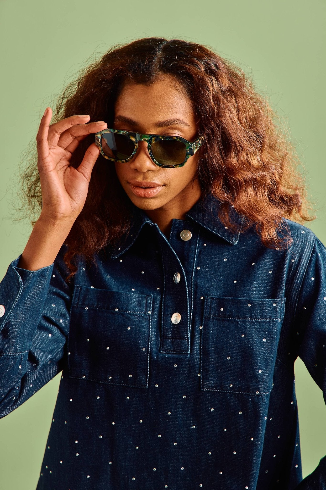 SARDINE - Louie - Abalone Rizz Sunglasses - elliparr