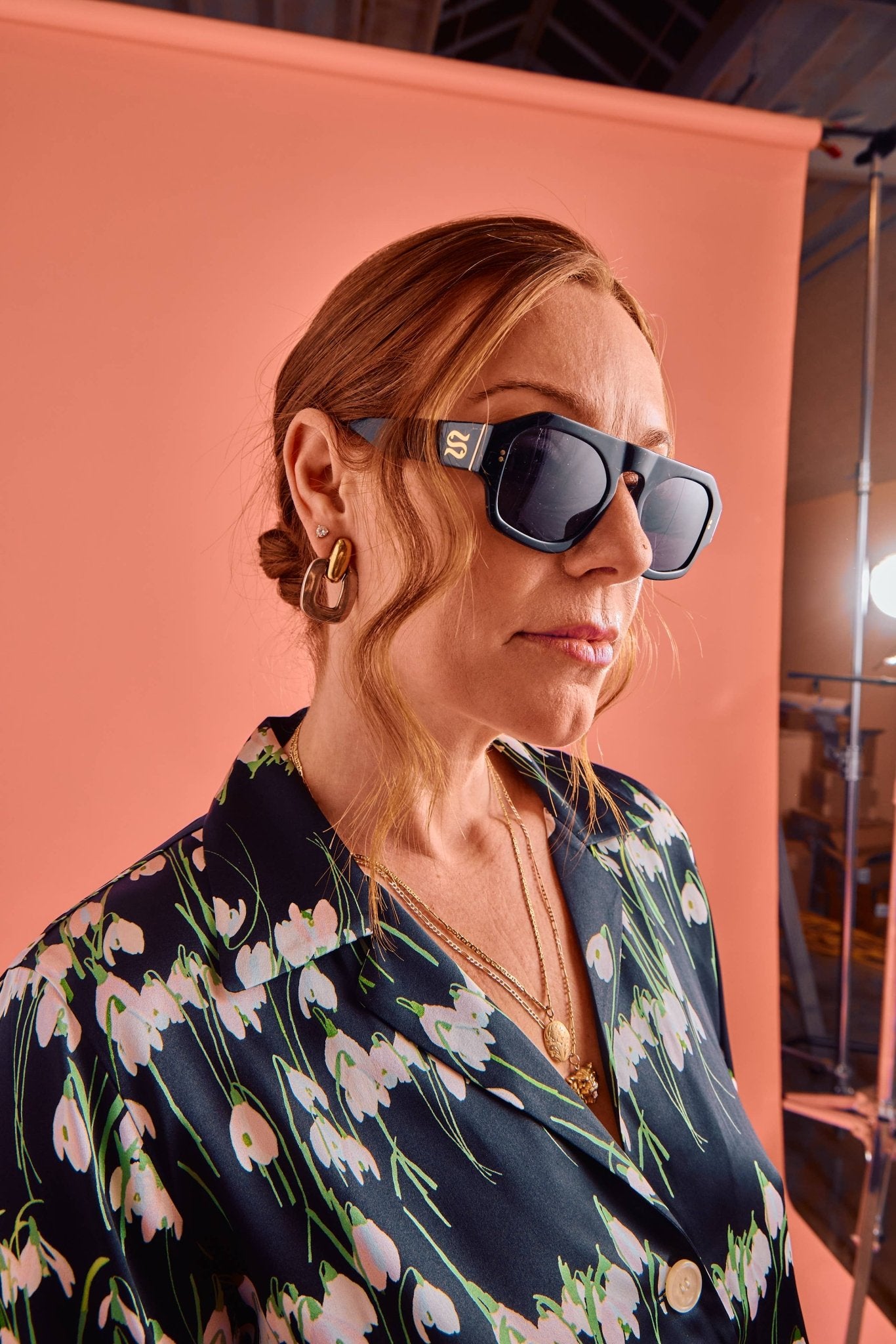 SARDINE - Louie - Nouveau Noir Aviator Sunglasses - elliparr