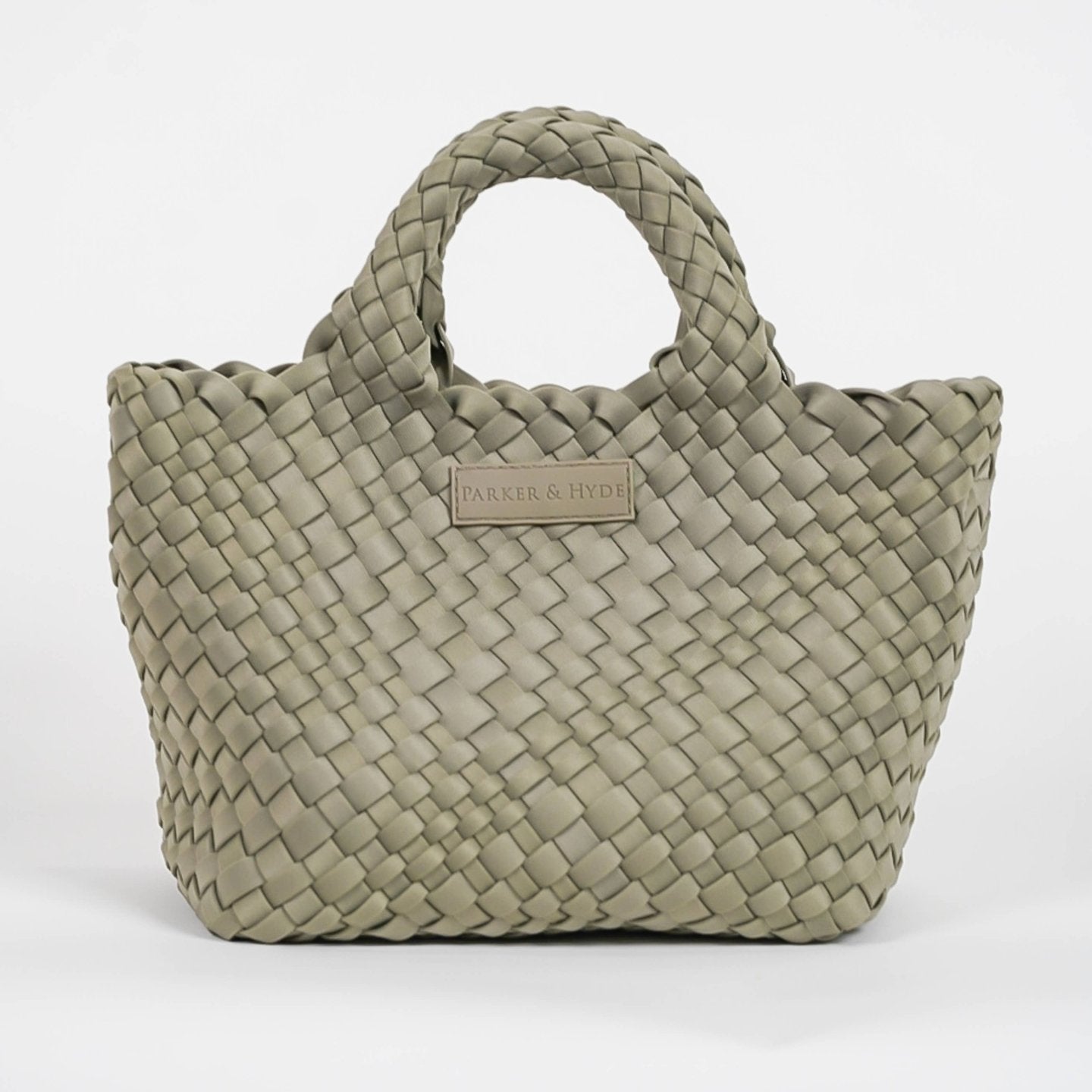 Stone Woven Mini Tote - elliparr