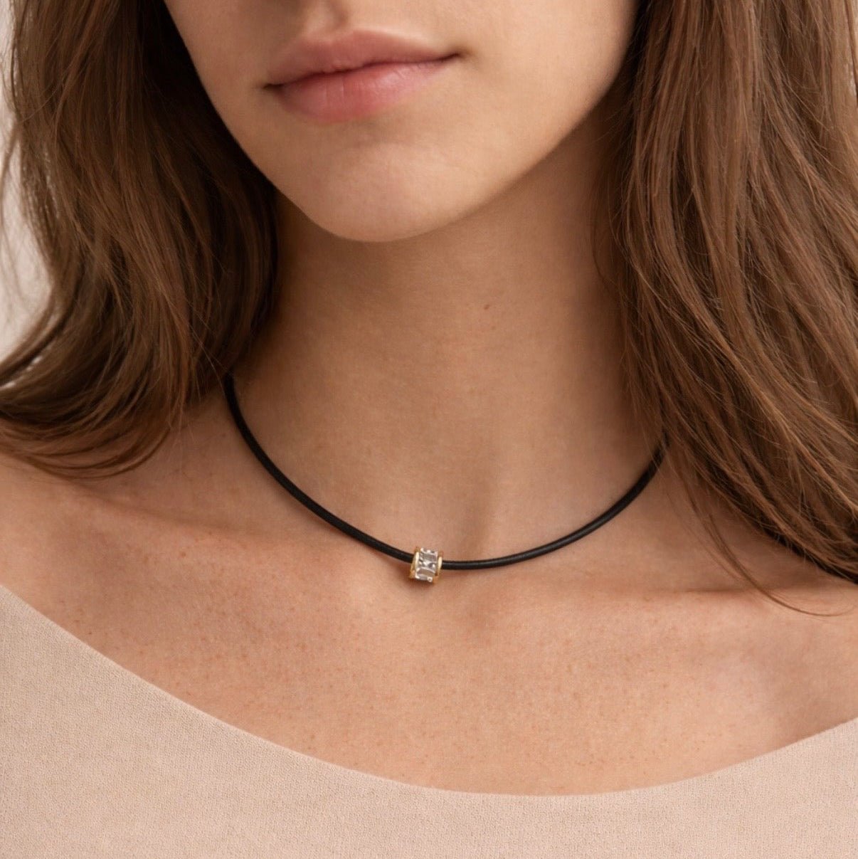 The Halo Cord Necklace - elliparr