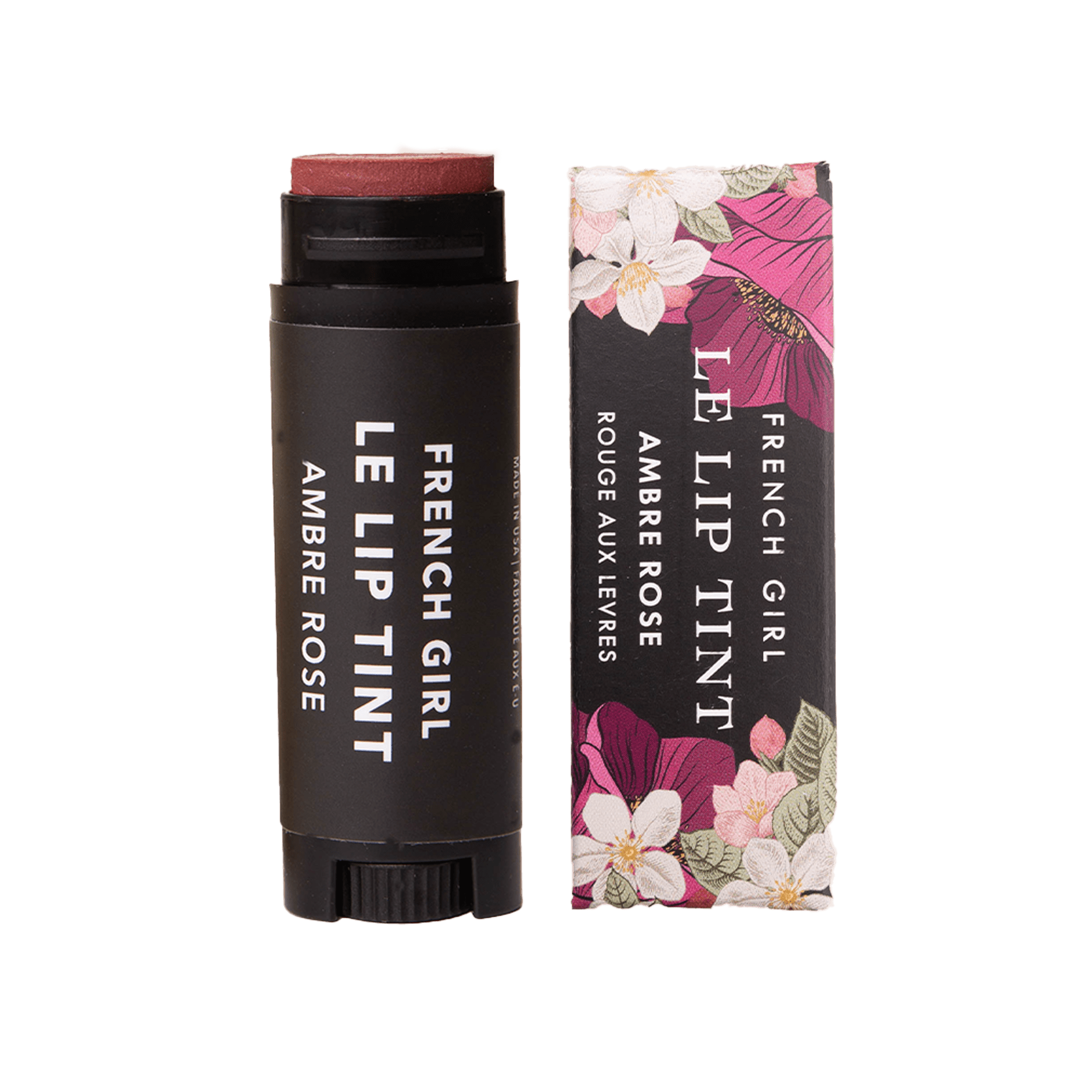 Tinted Lip Balm | Ambre Rose | Organic, Vegan, Hydrating - elliparr