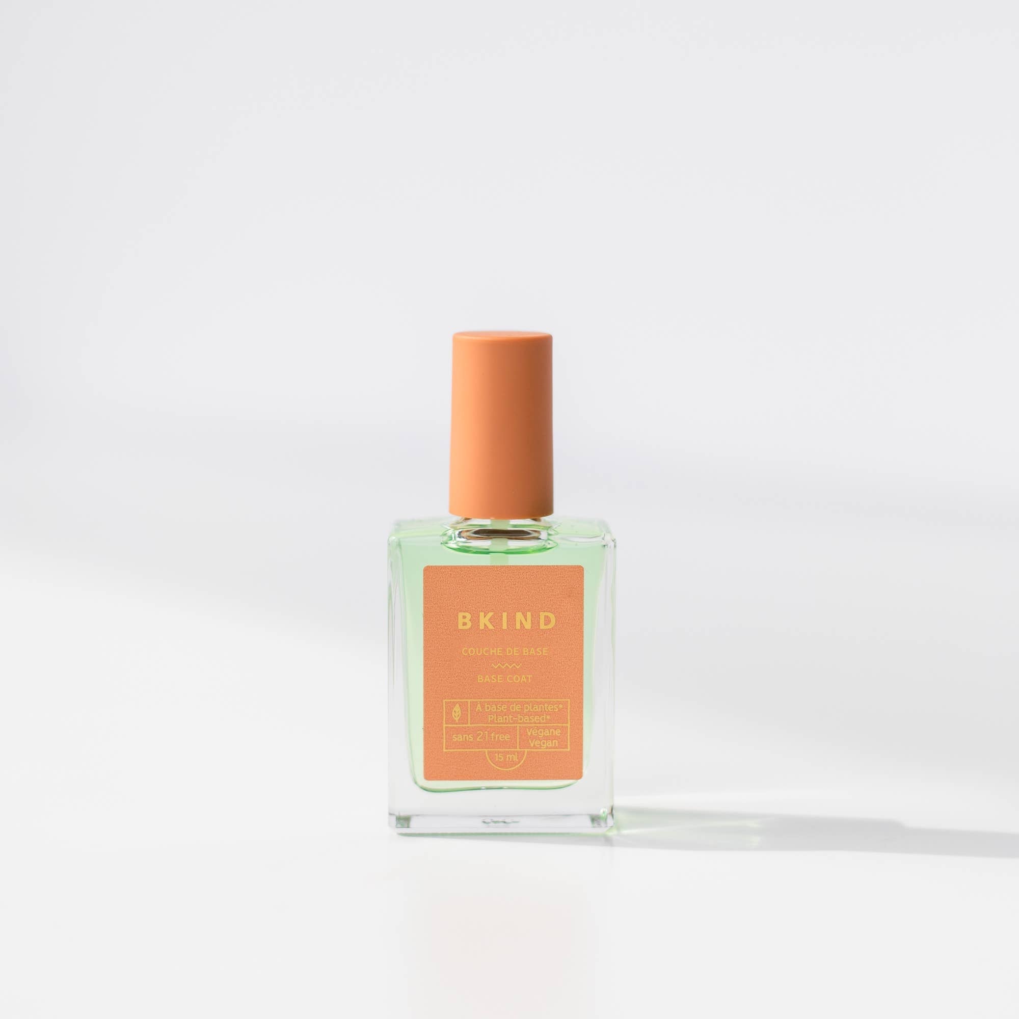 Vegan & 21 - free Nail Polish - Base Coat with Squalane - elliparr