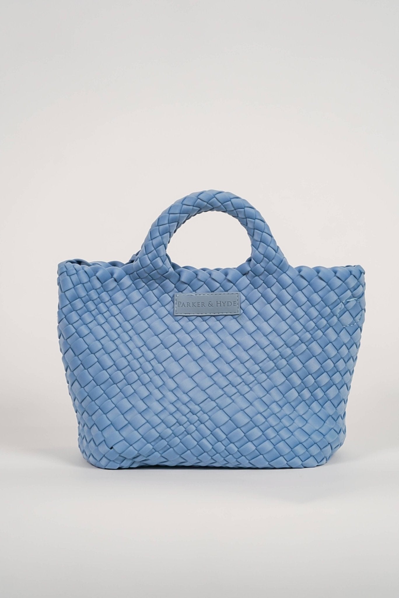 Denim Woven Mini Tote - elliparr