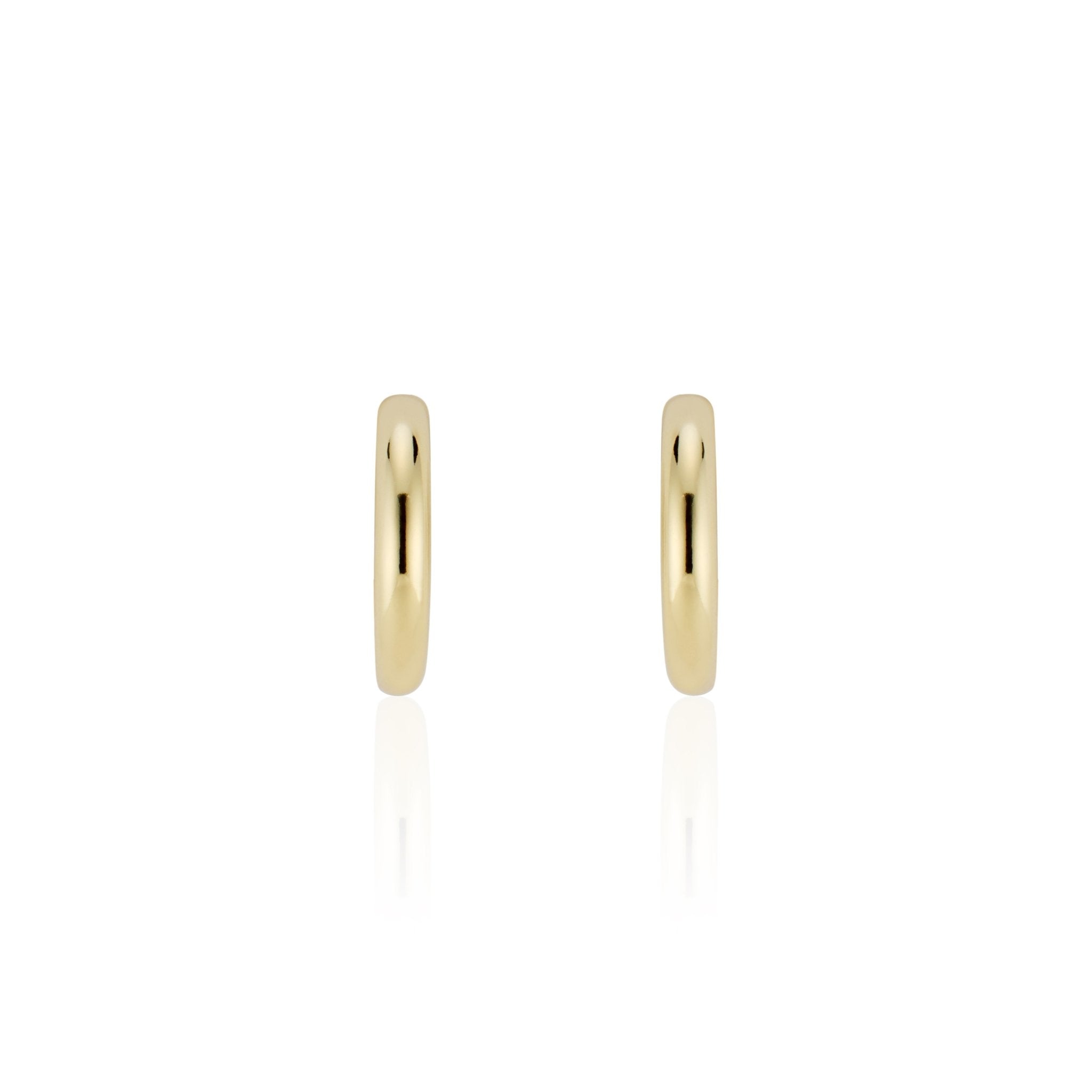 Mini Gold Hoops - elliparr