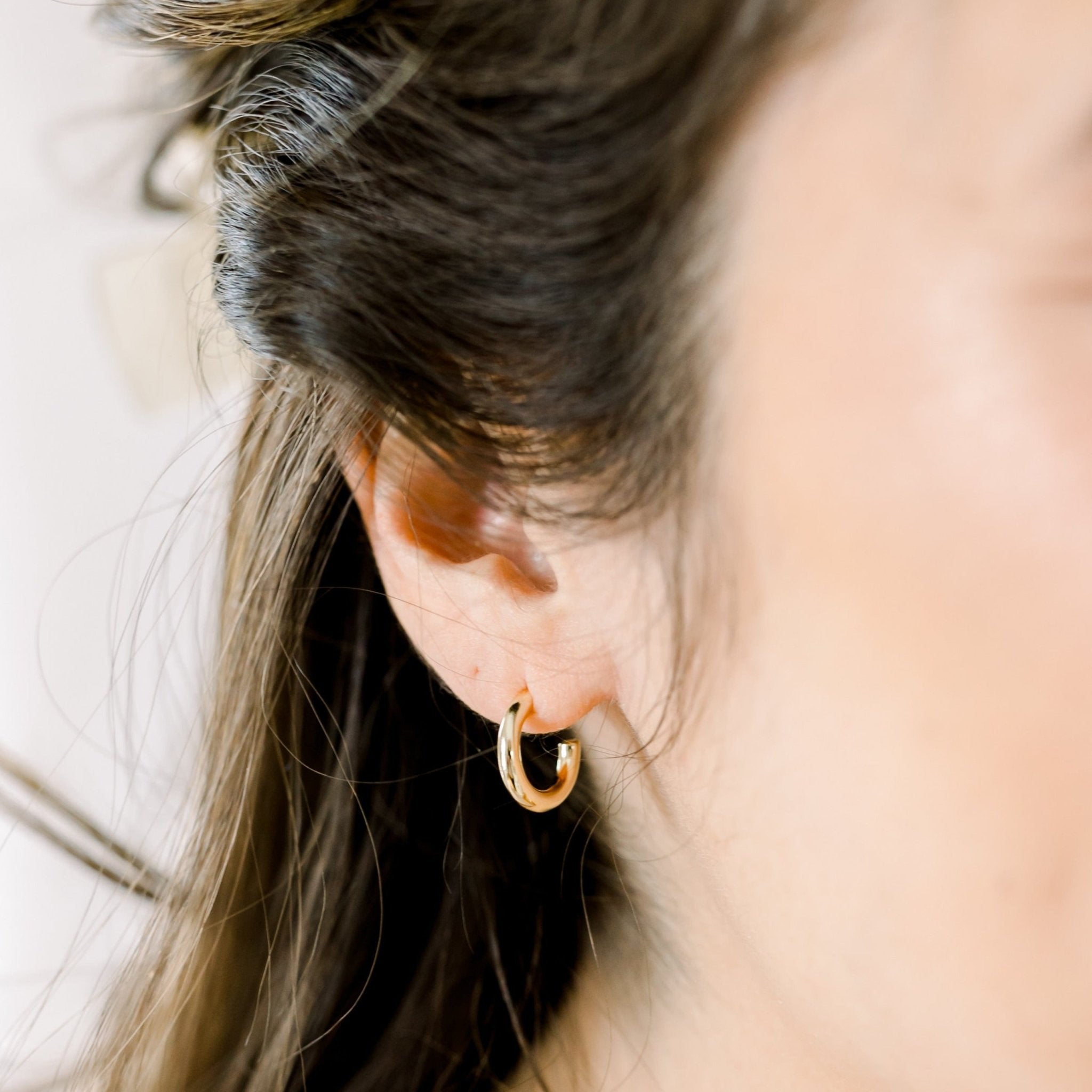 Mini Gold Hoops - elliparr