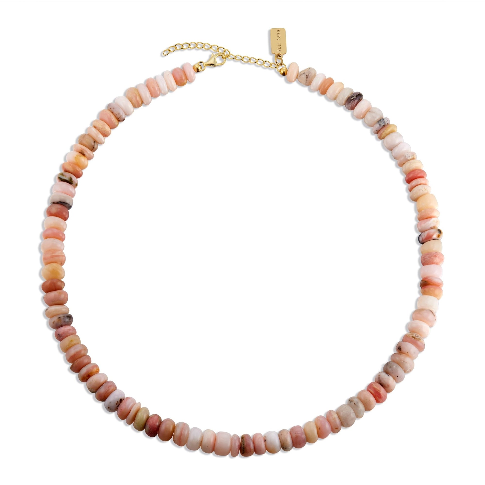Pink Opal Collar Necklace - elliparr