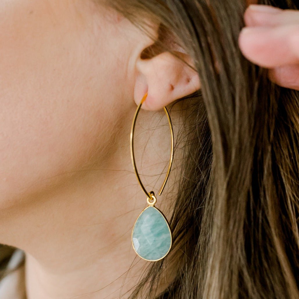 Simone Marquis Earrings | Turquoise - elliparr