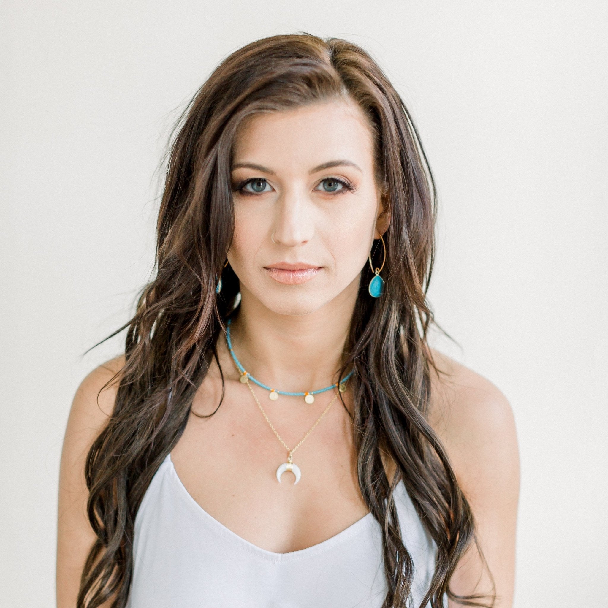 Simone Marquis Earrings | Turquoise - elliparr