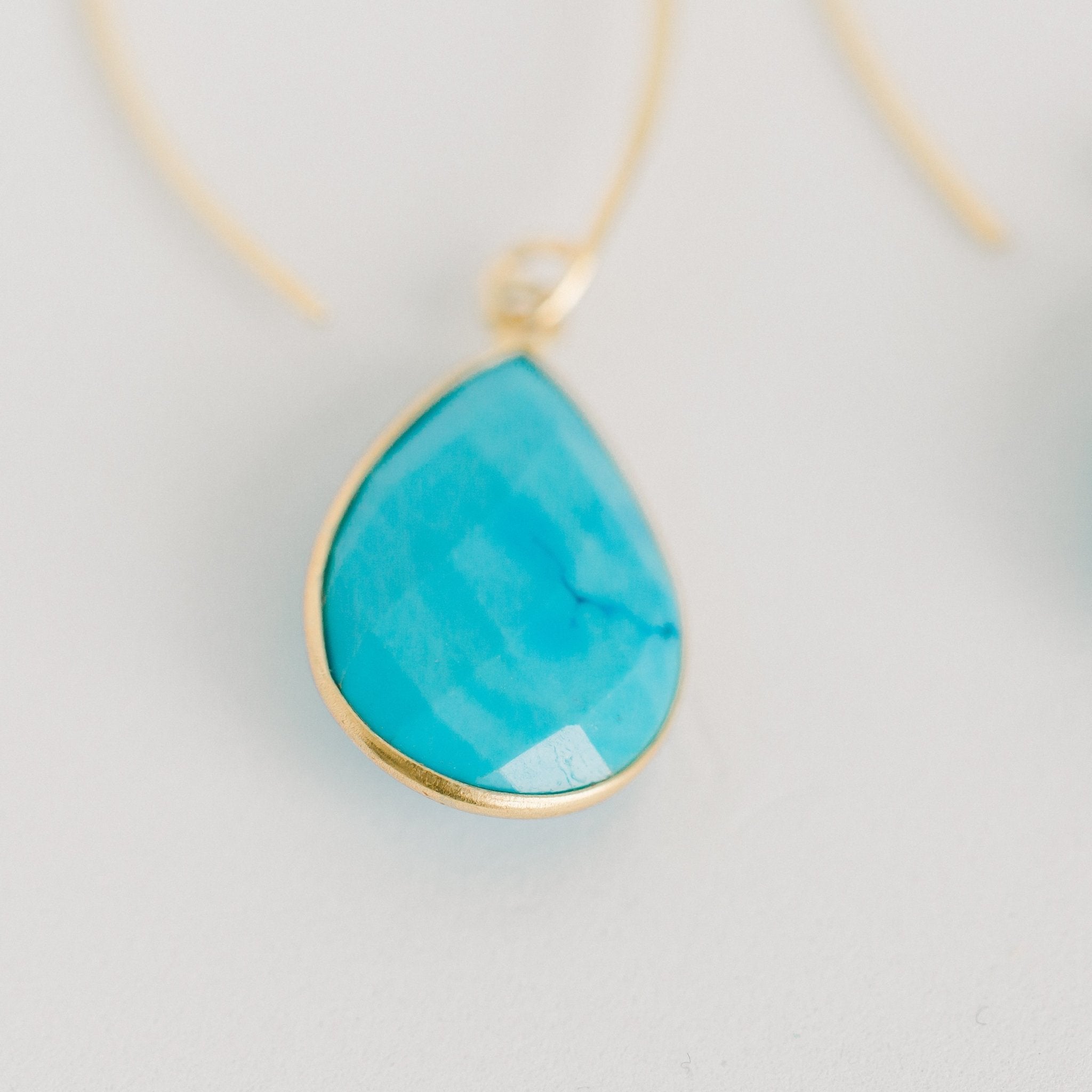 Simone Marquis Earrings | Turquoise - elliparr