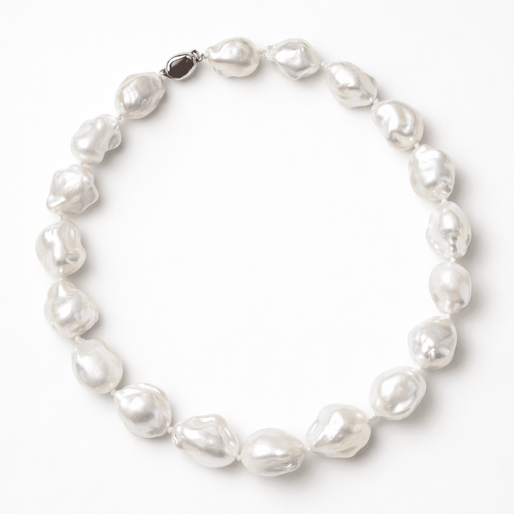 Baroque AAA Fresh Water Pearl Necklace - elliparr