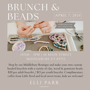 "Brunch & Beads" DIY Bracelet Event 4/7/2024 - elliparr