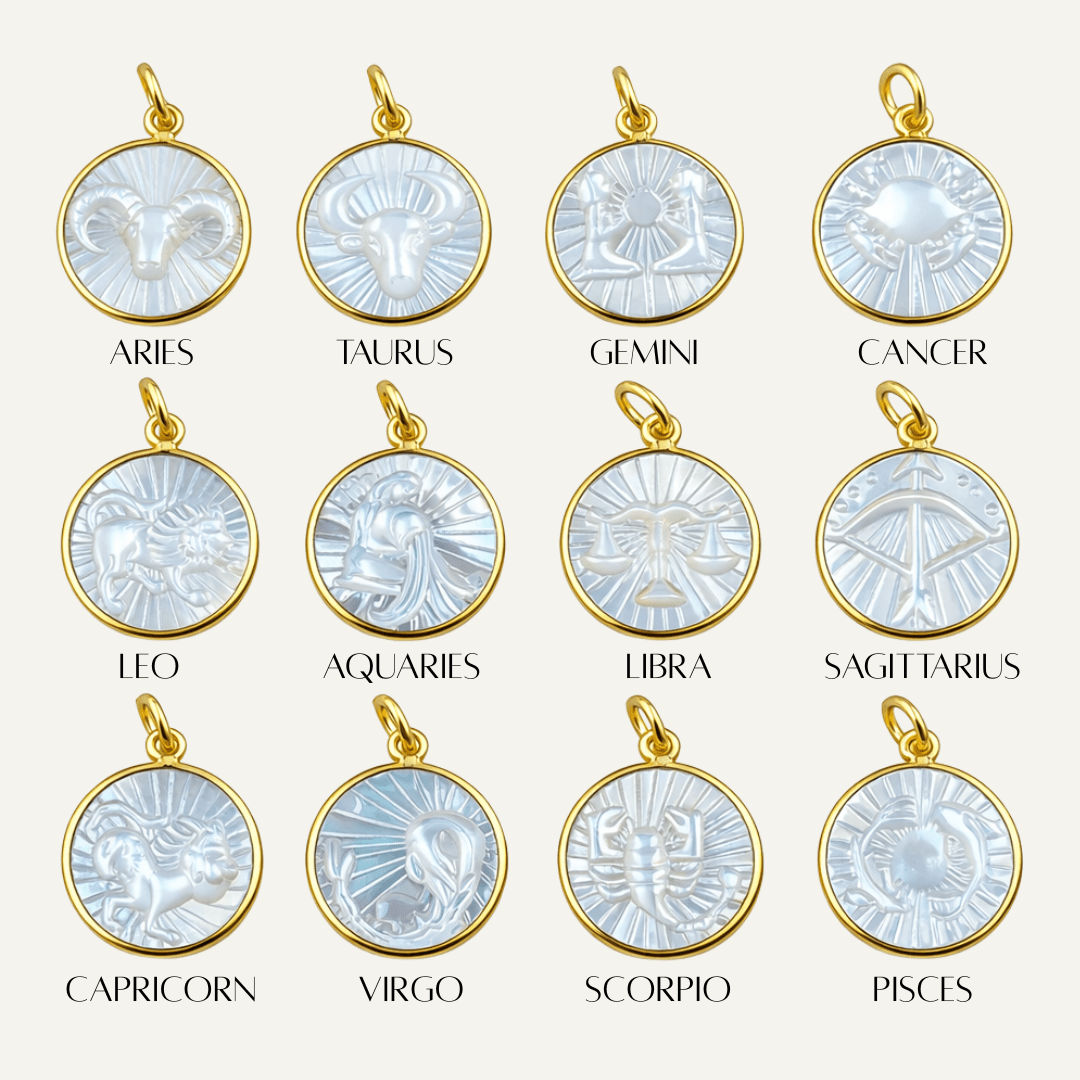 Celeste Zodiac Necklace - elliparr