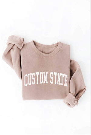 CUSTOM STATE Graphic Sweatshirt - elliparr