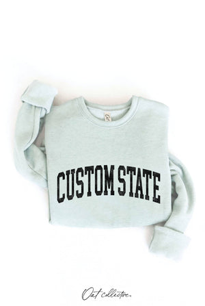 CUSTOM STATE Graphic Sweatshirt - elliparr