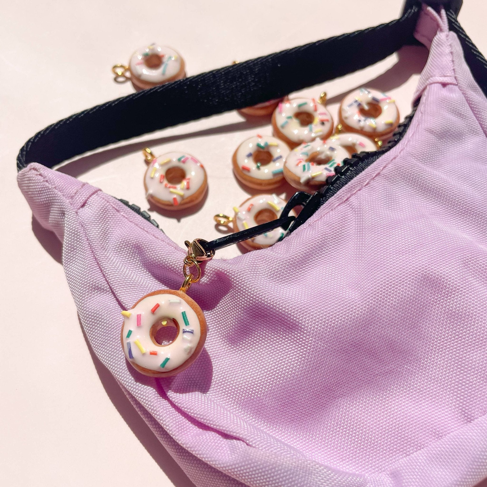 Donut Bag Charm - elliparr