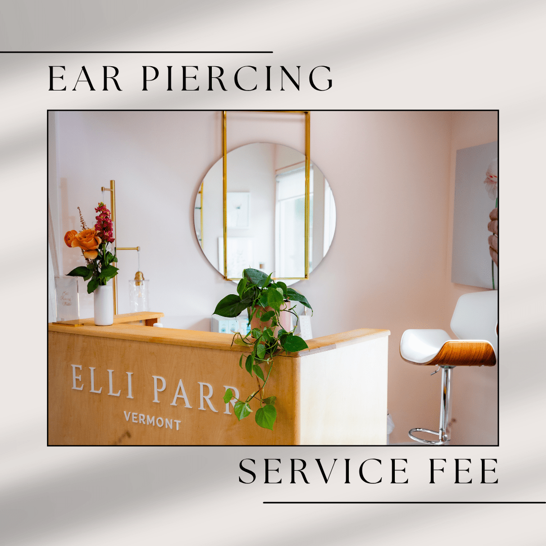Ear Piercing Service Fee - elliparr
