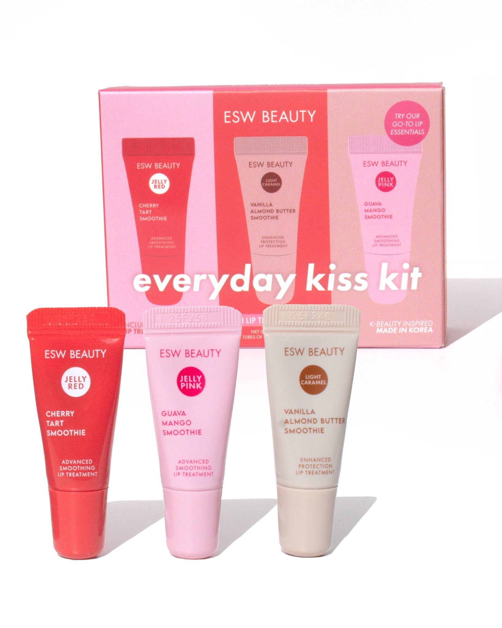 Everyday Kiss Kit - Mini Smoothie Lip Treatment Trio - elliparr