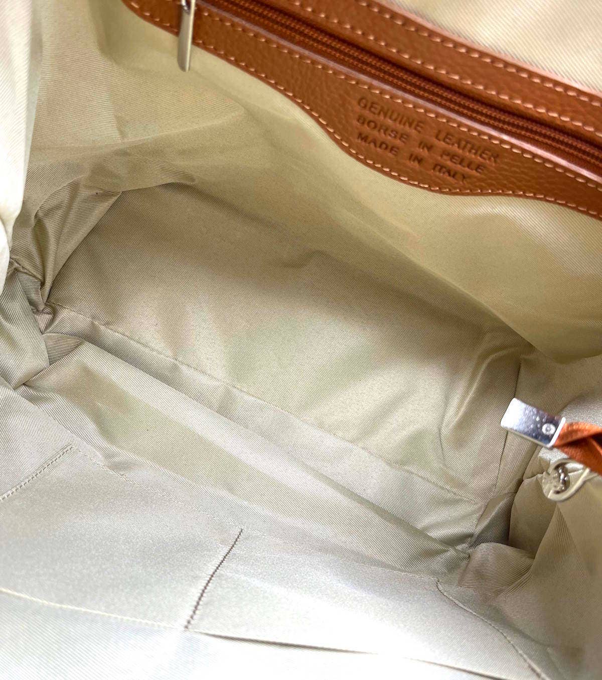 Genuine leather bag, big size, Made in Italy, art. 112477 - elliparr