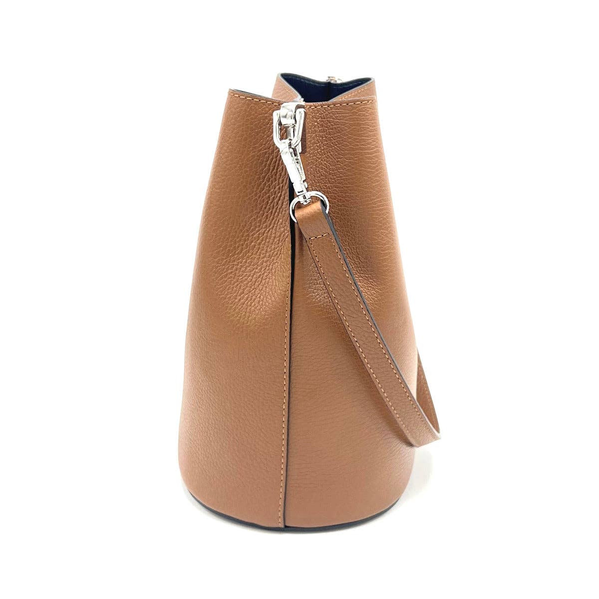 Genuine leather bucket bag, Made in Italy, art. 112559 - elliparr