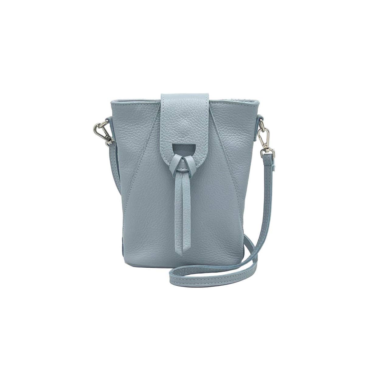 Genuine leather crossbody bag, Made in Italy, art. 112668 - elliparr