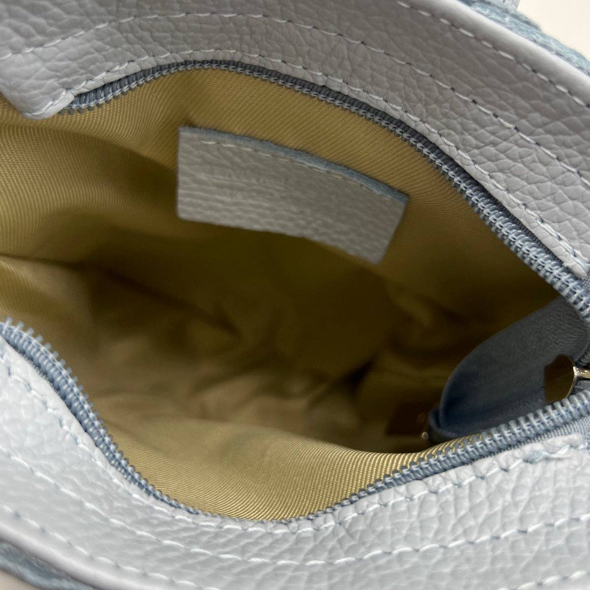 Genuine leather crossbody bag, Made in Italy, art. 112668 - elliparr