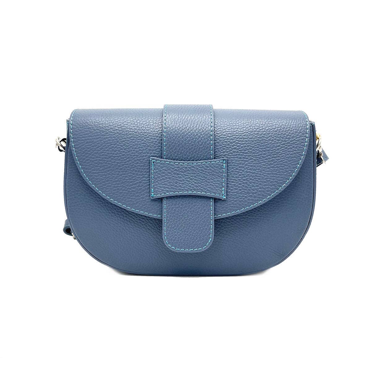 Genuine leather shoulder bag, for women, made in Italy, art. 112430 - elliparr