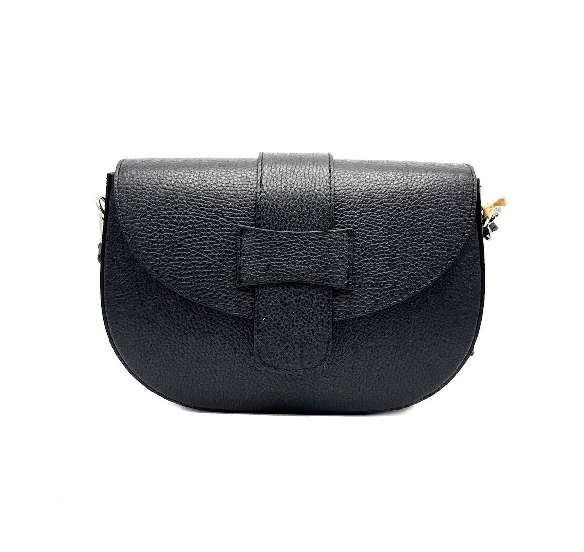 Genuine leather shoulder bag, for women, made in Italy, art. 112430 - elliparr