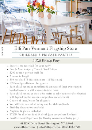 Kids Private Birthday Party (LUXE Package) - elliparr