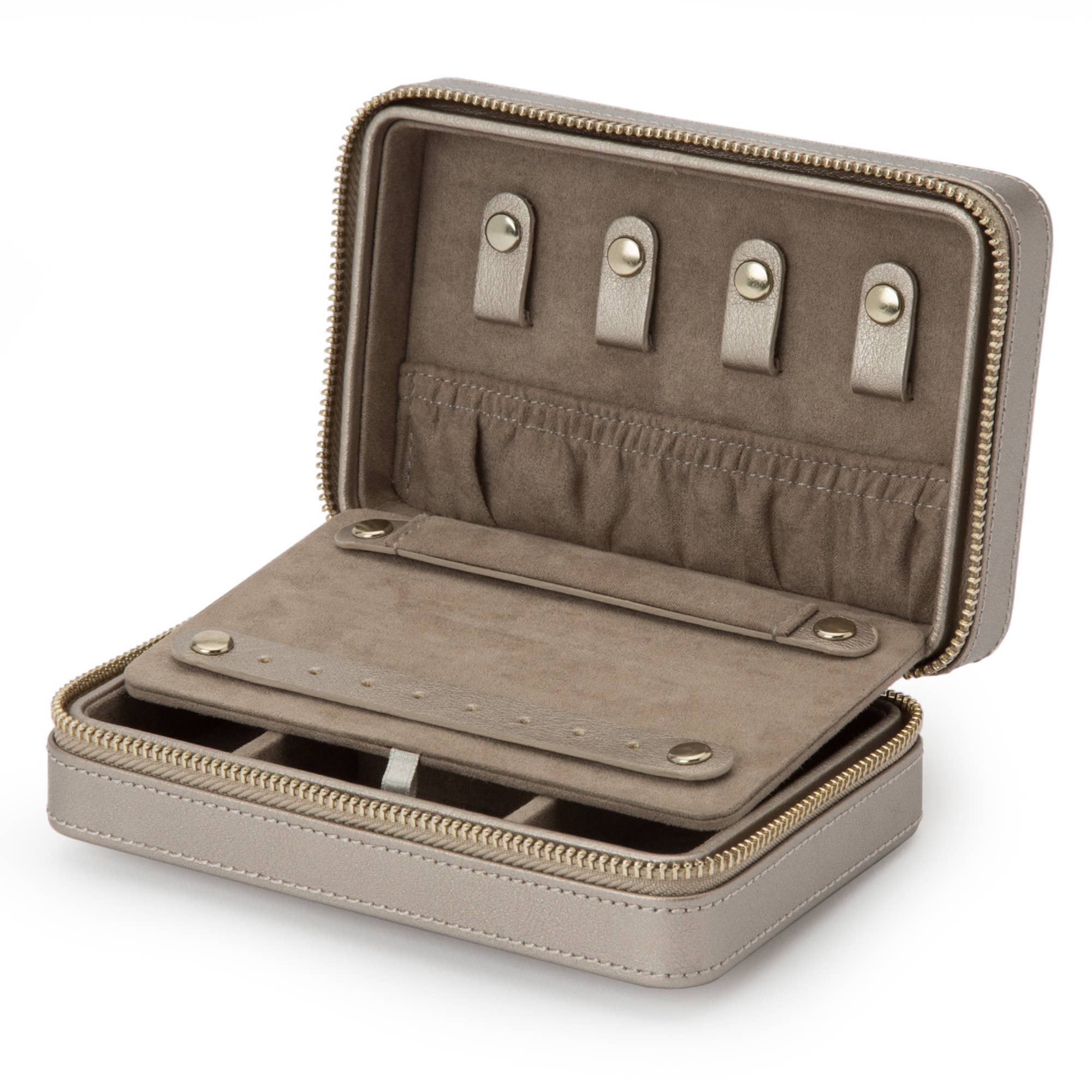 Palermo Zip Case Pewter - elliparr