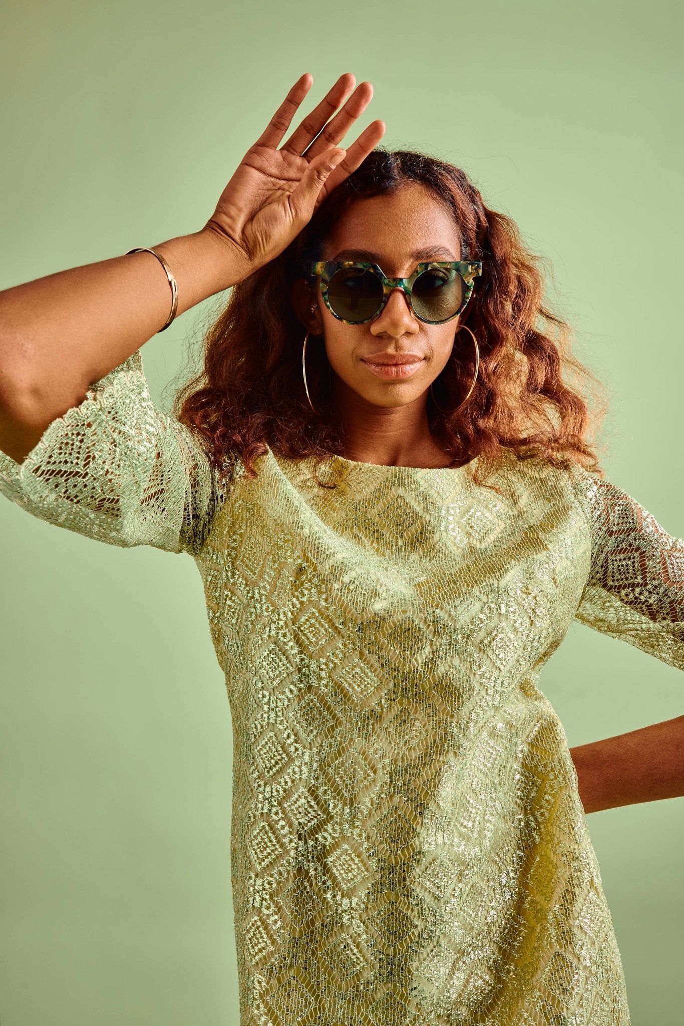 SARDINE - Aster - Abalone Rizz Sunglasses  - elliparr