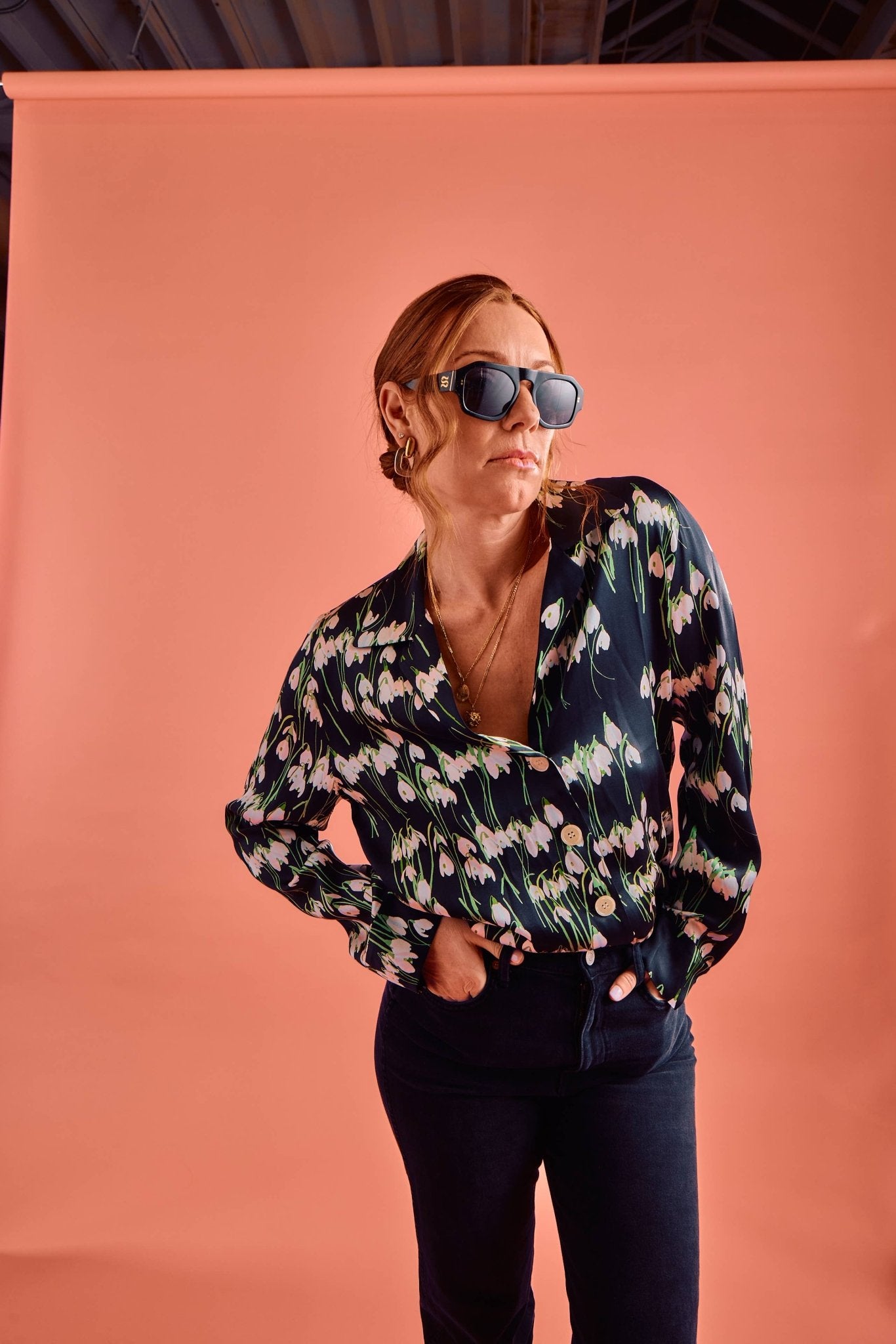 SARDINE - Louie - Nouveau Noir Aviator Sunglasses - elliparr