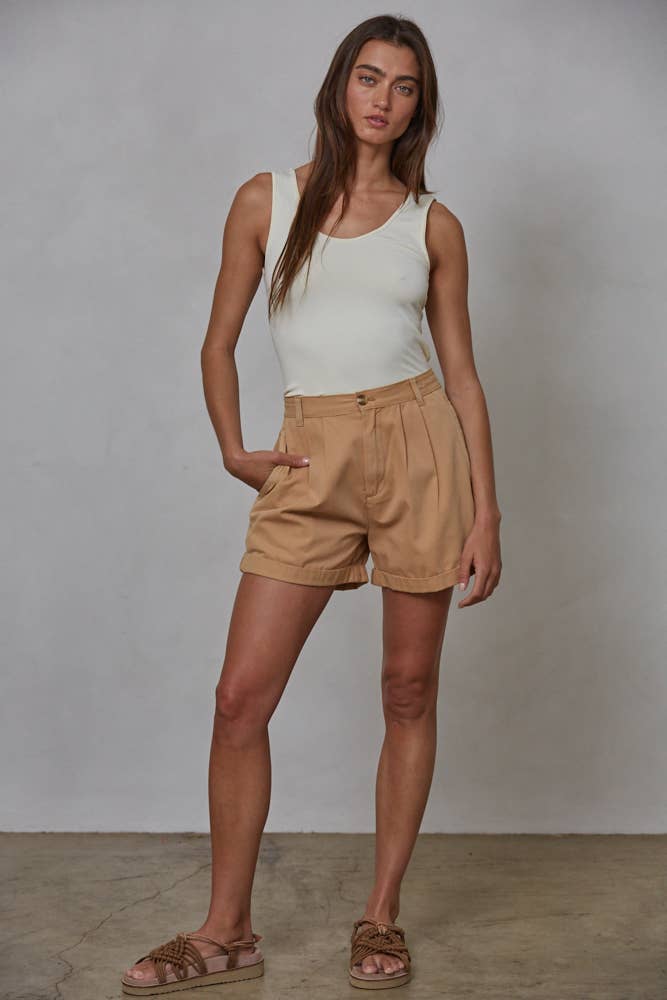 Seamless Reverse U - V Neck Tank - elliparr