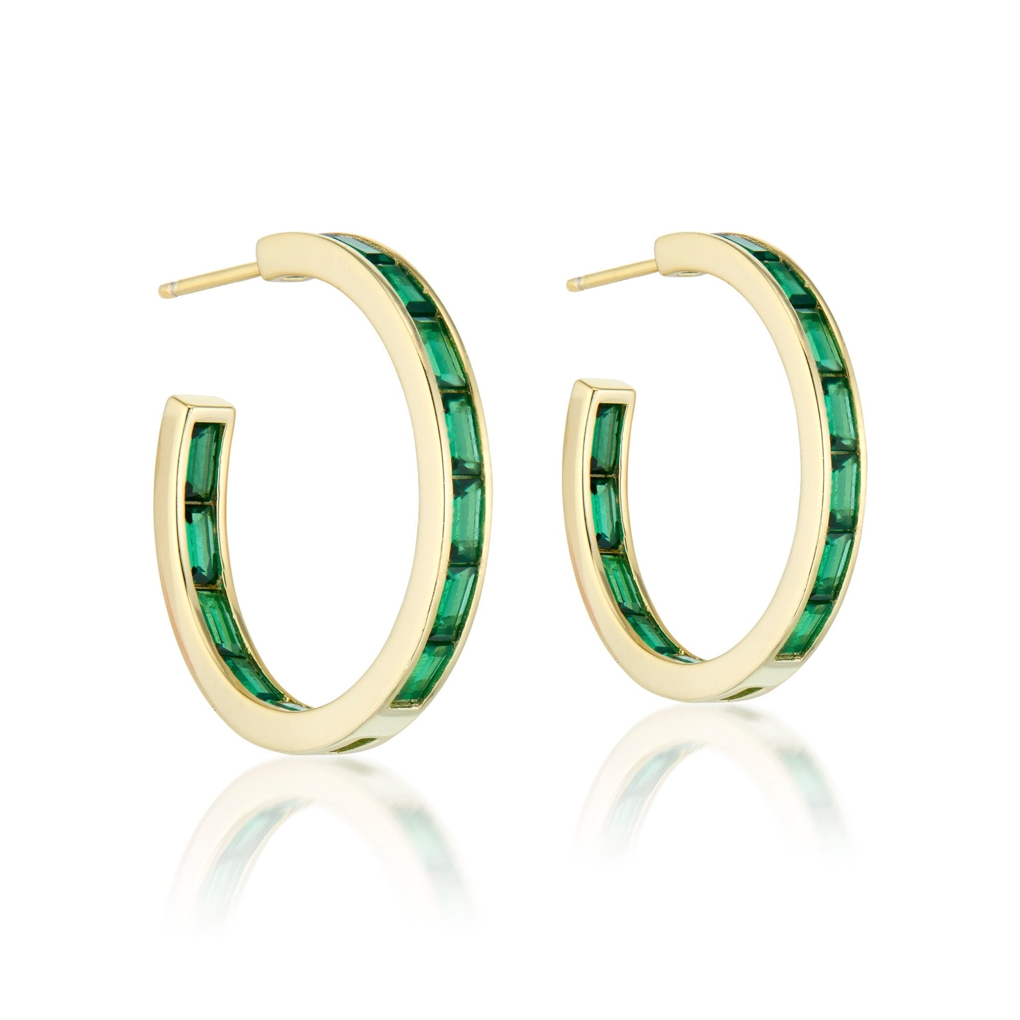 Semma Gem Hoops - elliparr