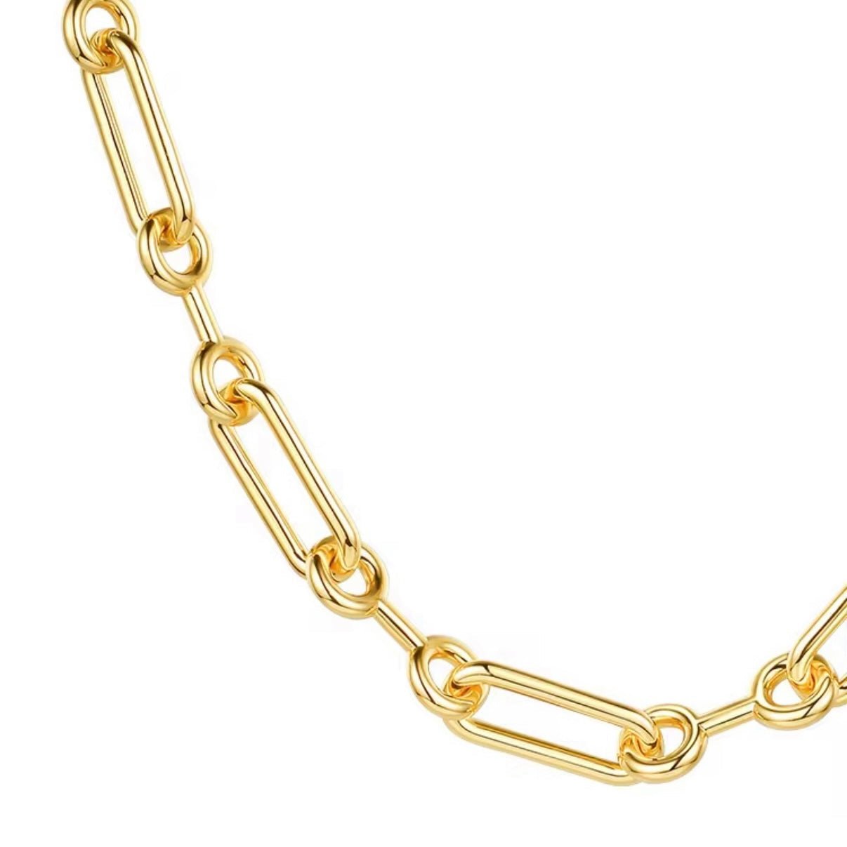 The Parke Chain — 18k Gold - Dipped Brass - elliparr