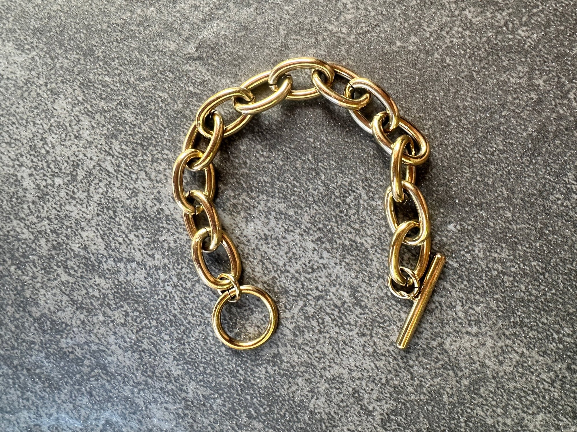 Thick Chain Link Bracelet - elliparr